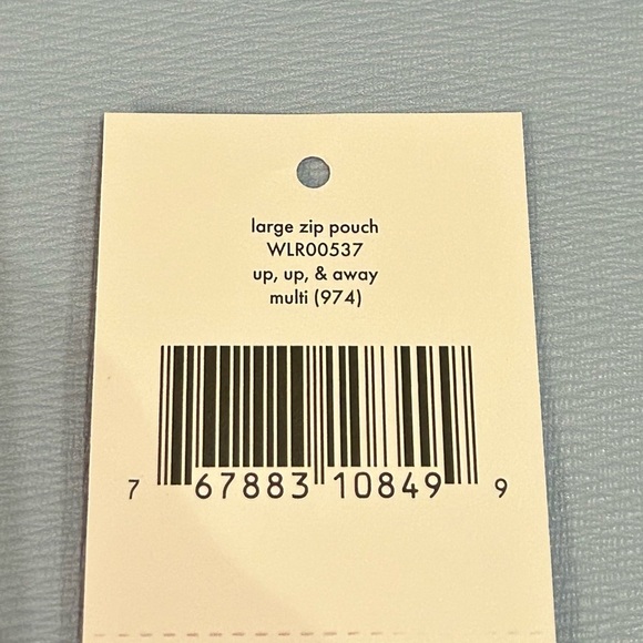 Kate spade Up,up and away large zip pouch - Picture 6 of 6